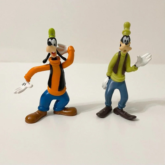 Vintage Disney Figures Lot of 6 Goofy and Pluto Toys - Picture 7 of 16